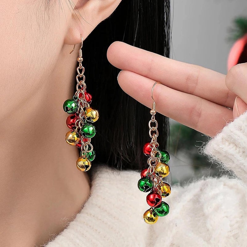 LIGHOON 1/4 Inch Jingle Bells Small Bell Mini Bells, Tiny Crafts Bells, DIY for Christmas Home Making Ornaments Wreath Pet Decorations Bracelet Anklets Necklace Knitting Jewelry Making 120 Pcs, Colorful - Image 5